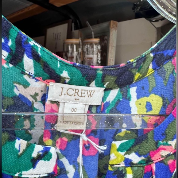 J. crew size 00 woman’s bright colored tank - Picture 2 of 3